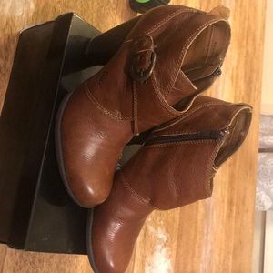 BOC brown ankle booty